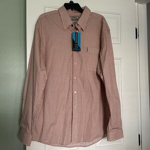 Men’s Cinch Salmon Button up